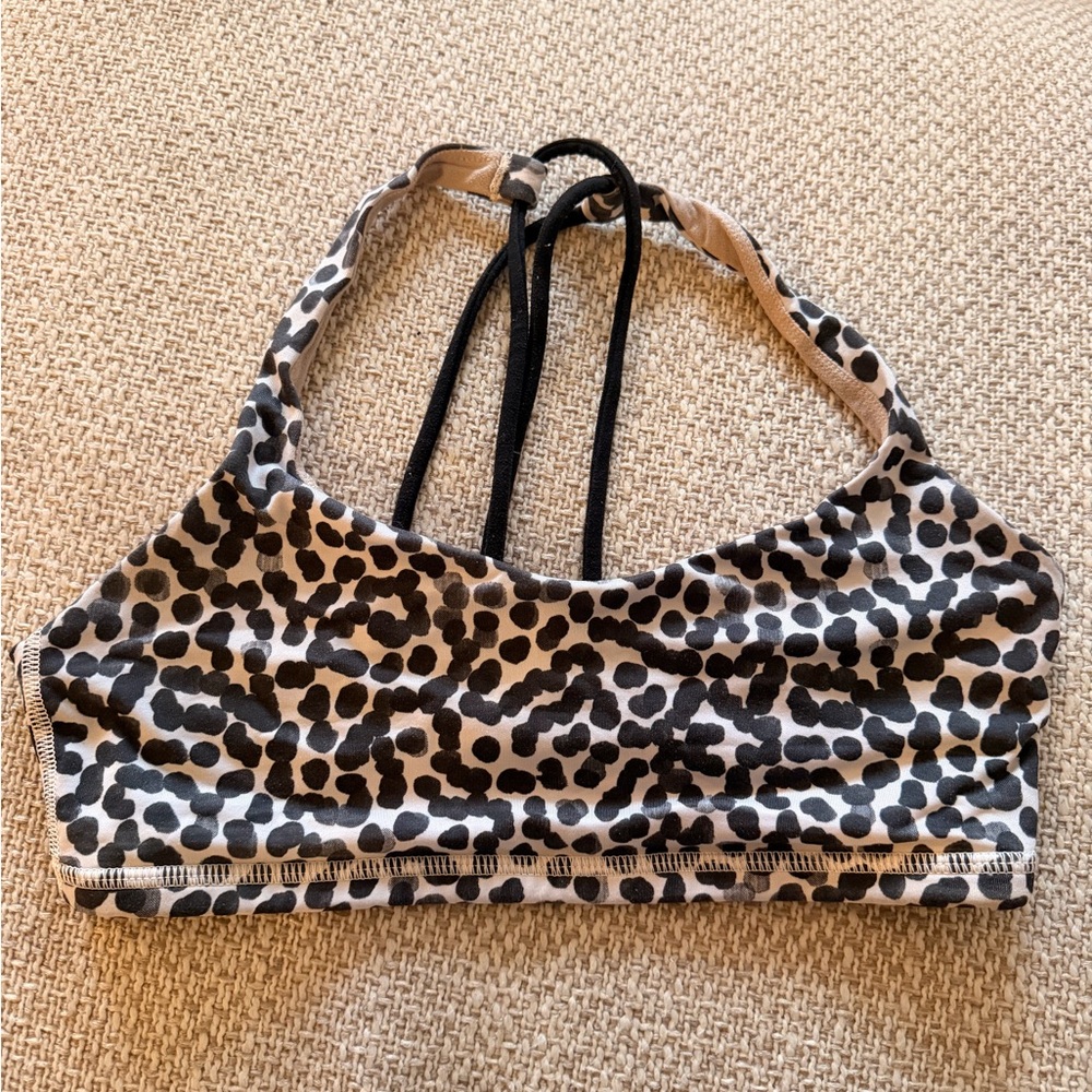 lululemon athletica Black and White Sports Bra